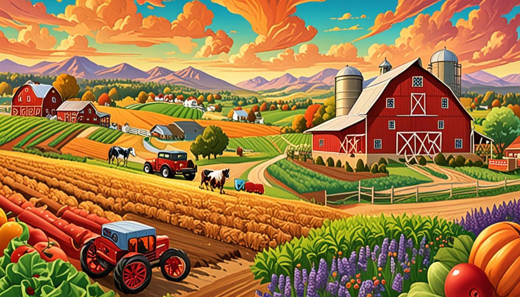 Flavors of the Field: Culinary Routes in Farms and Ranches in the USA