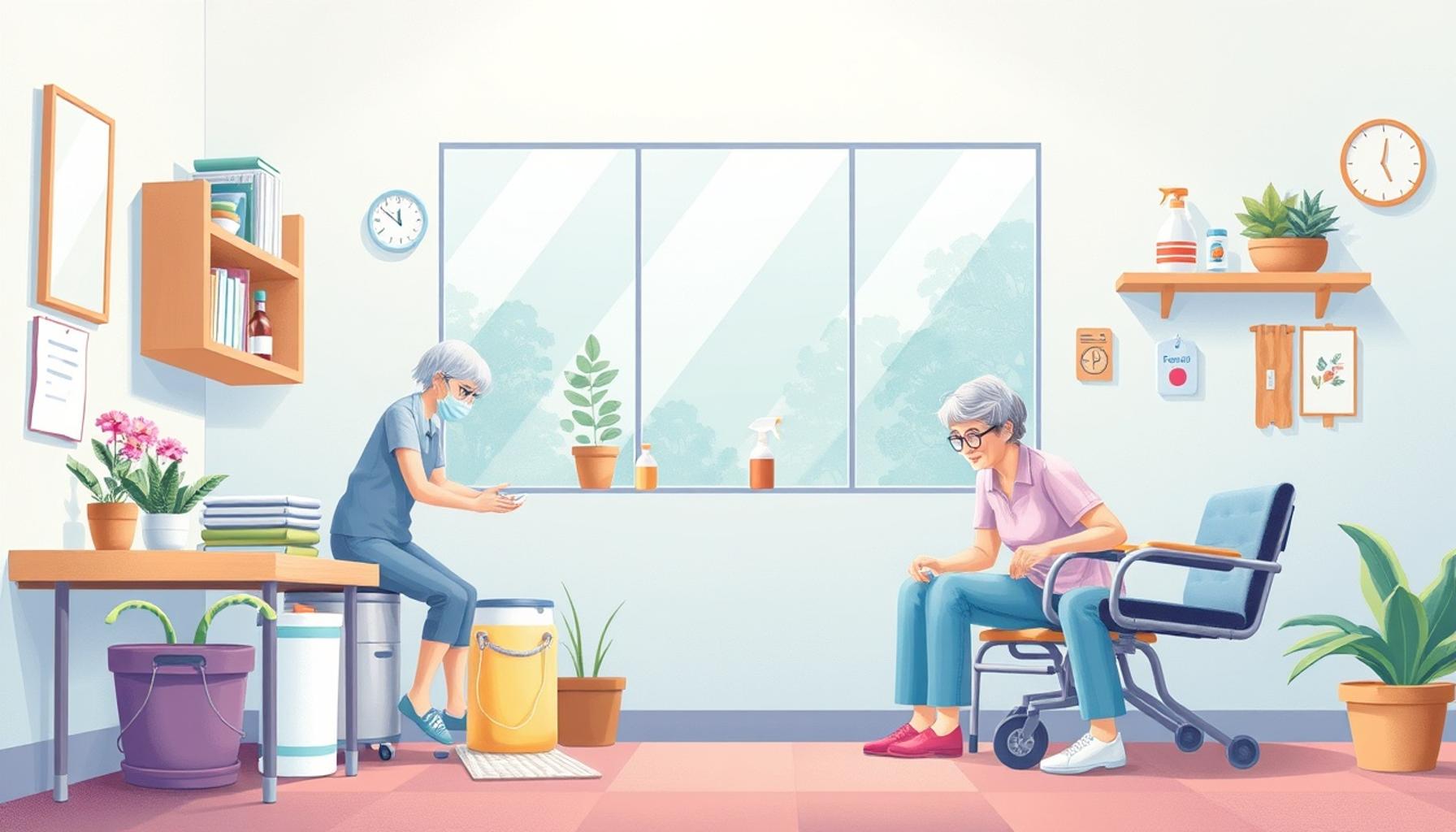 Creating a Safe Cleaning Environment for Seniors and Individuals with Disabilities