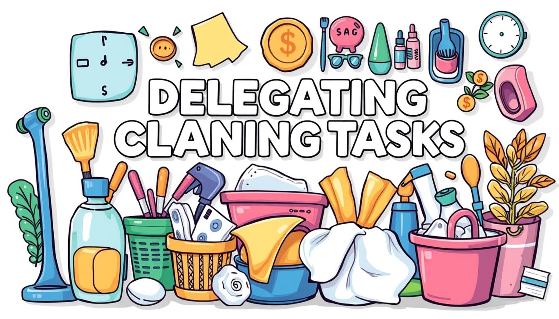 The Benefits of Delegating Cleaning Tasks: Organizing Family Contributions