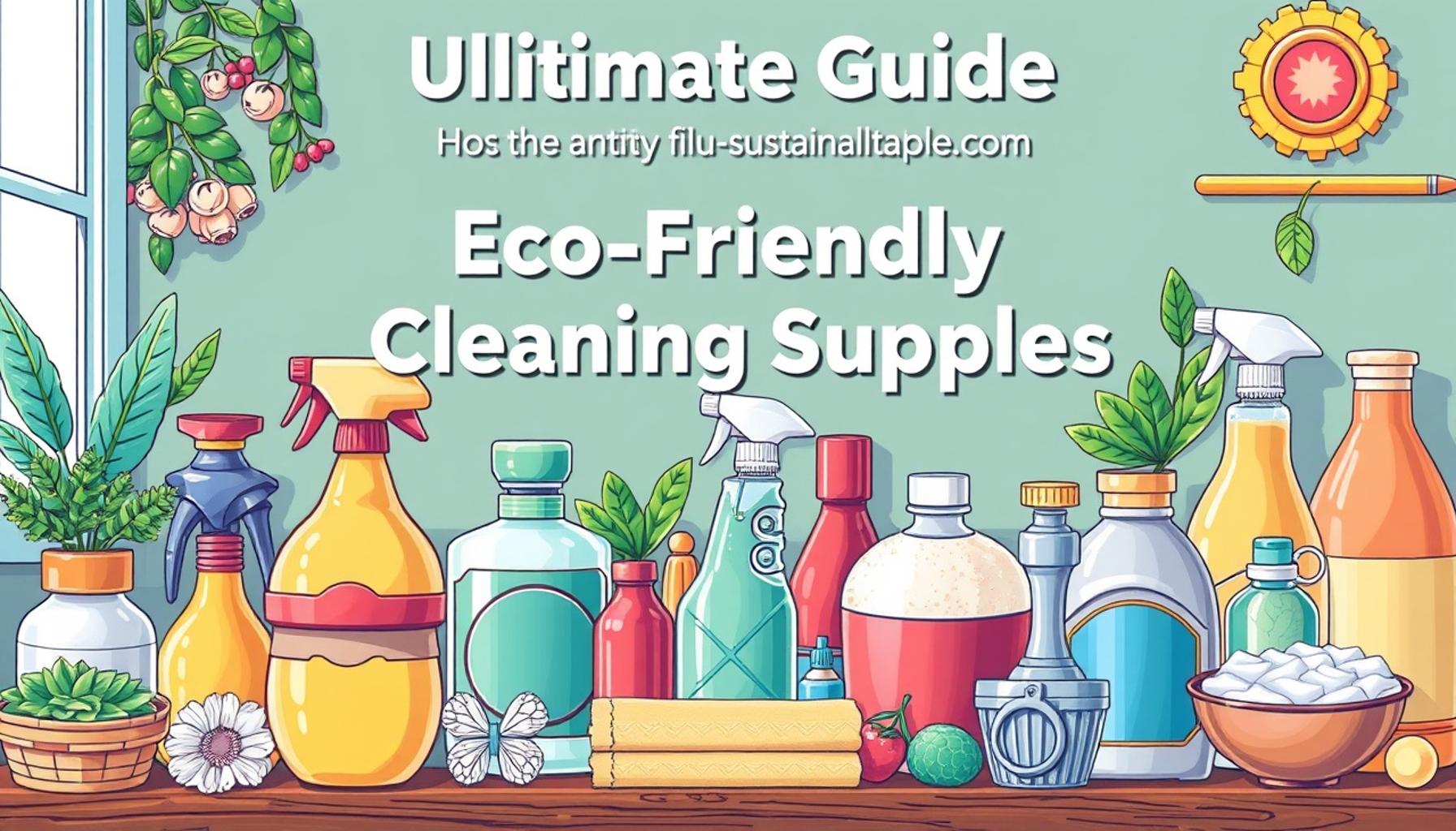 The Ultimate Guide to Eco-Friendly Cleaning Supplies for a Sustainable Home