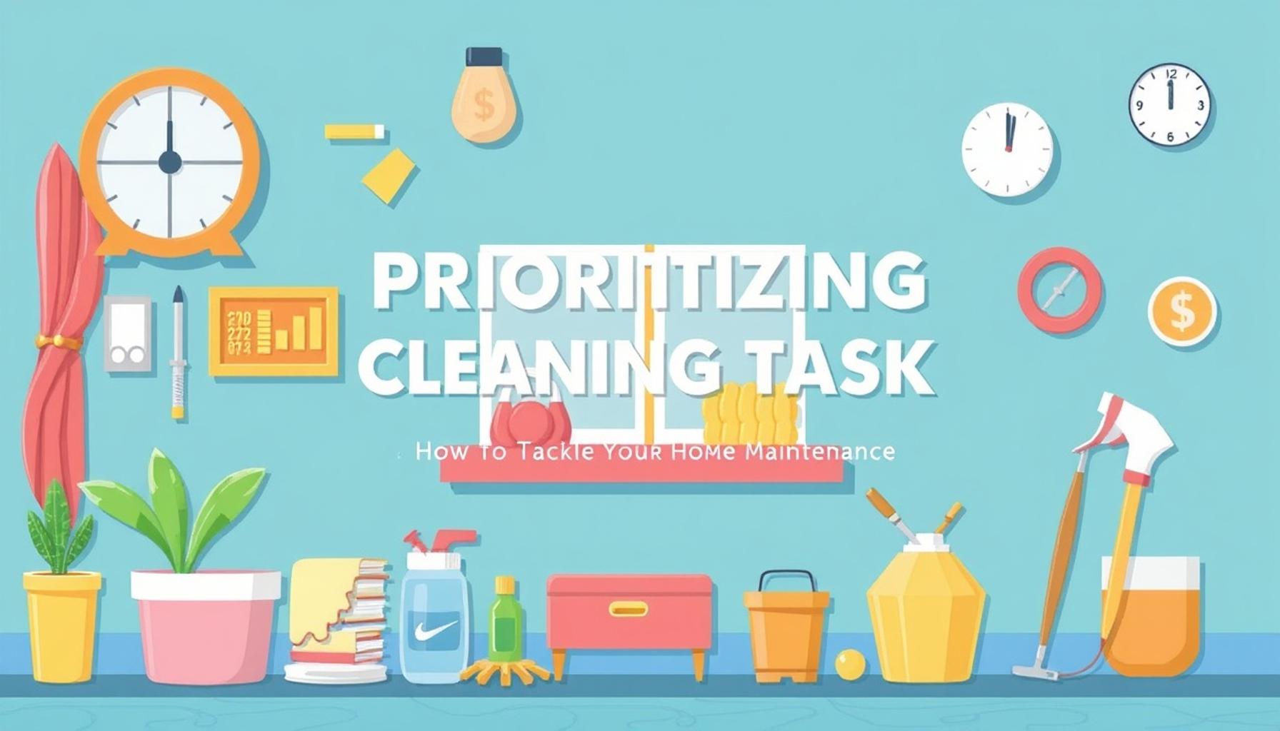 Prioritizing Cleaning Tasks: How to Tackle Your Home Maintenance Efficiently