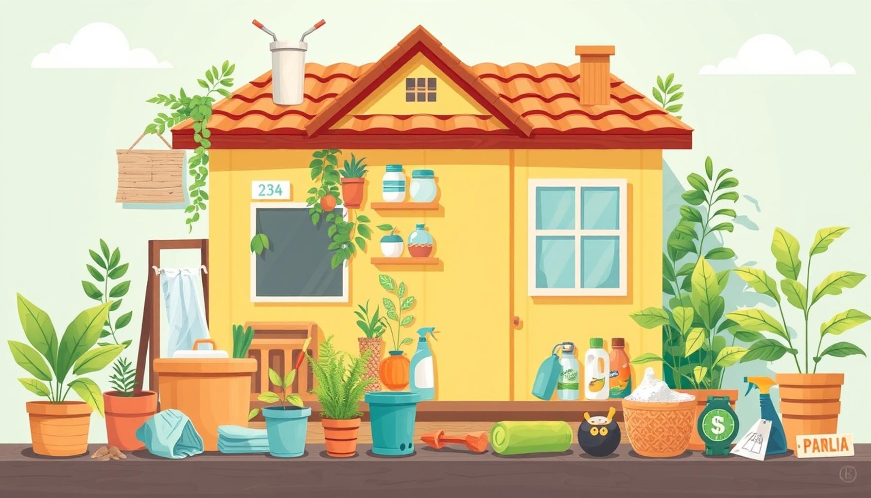 Eco-friendly cleaning solutions: homemade products for a healthier home