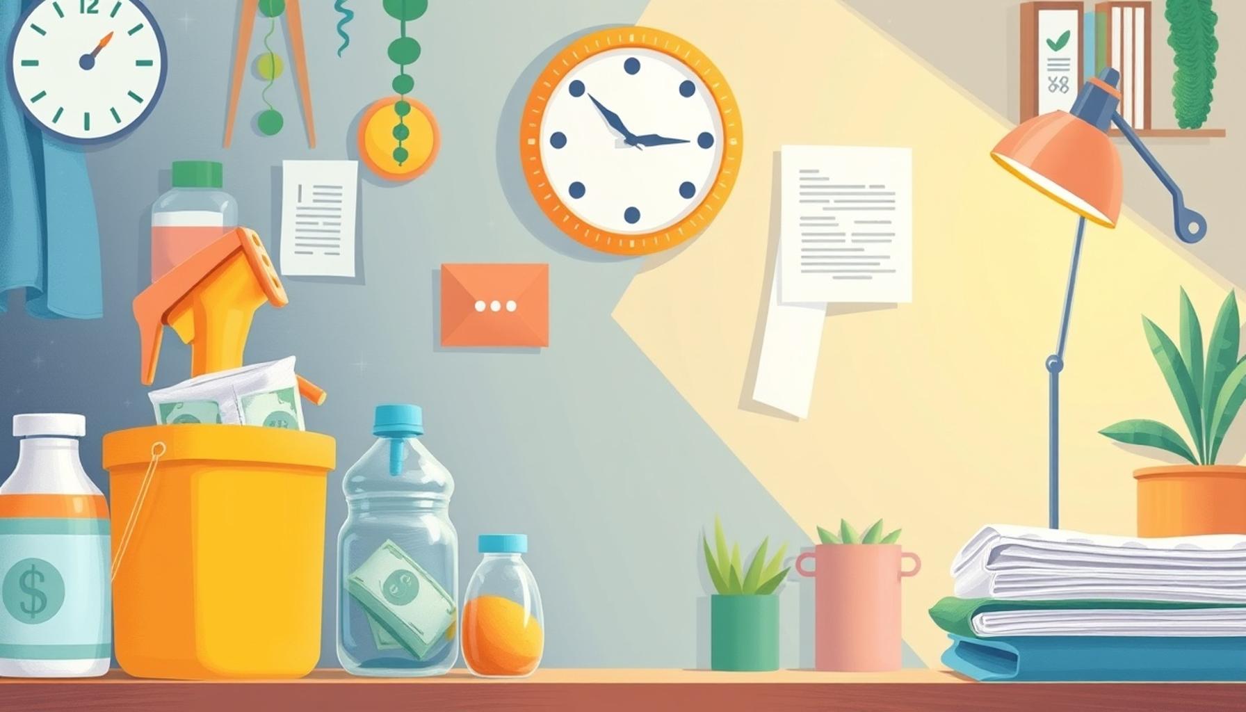 How to Create a Weekly Cleaning Schedule that Maximizes Efficiency and Keeps Your Home Always Organized