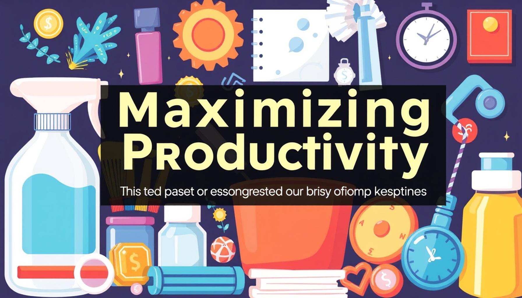 Maximizing Productivity: How to Create an Effective Daily Cleaning Routine