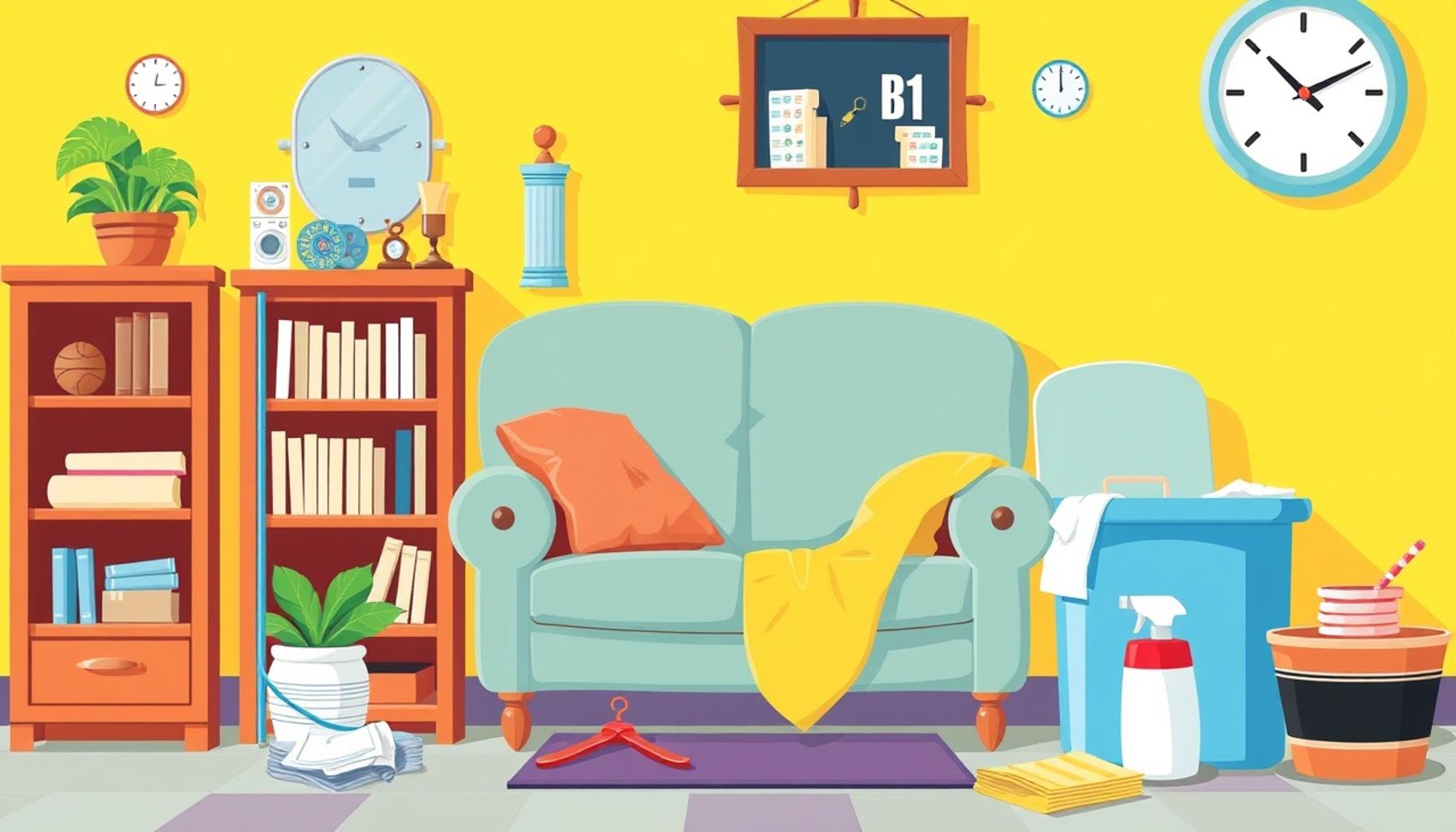 Establishing a Cleaning Schedule to Minimize Hazards in Your Home