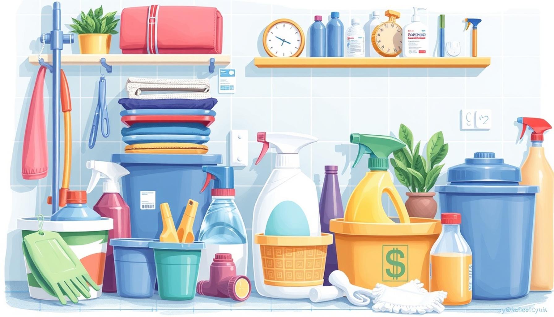 Streamlining Your Cleaning Routine: The Benefits of Organizing Your Cleaning Supplies