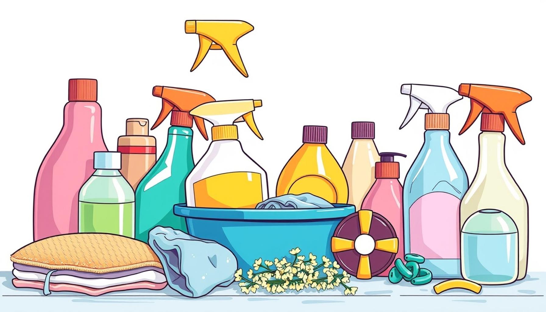 Essential Cleaning Supplies for a Quick and Effective Deep Clean