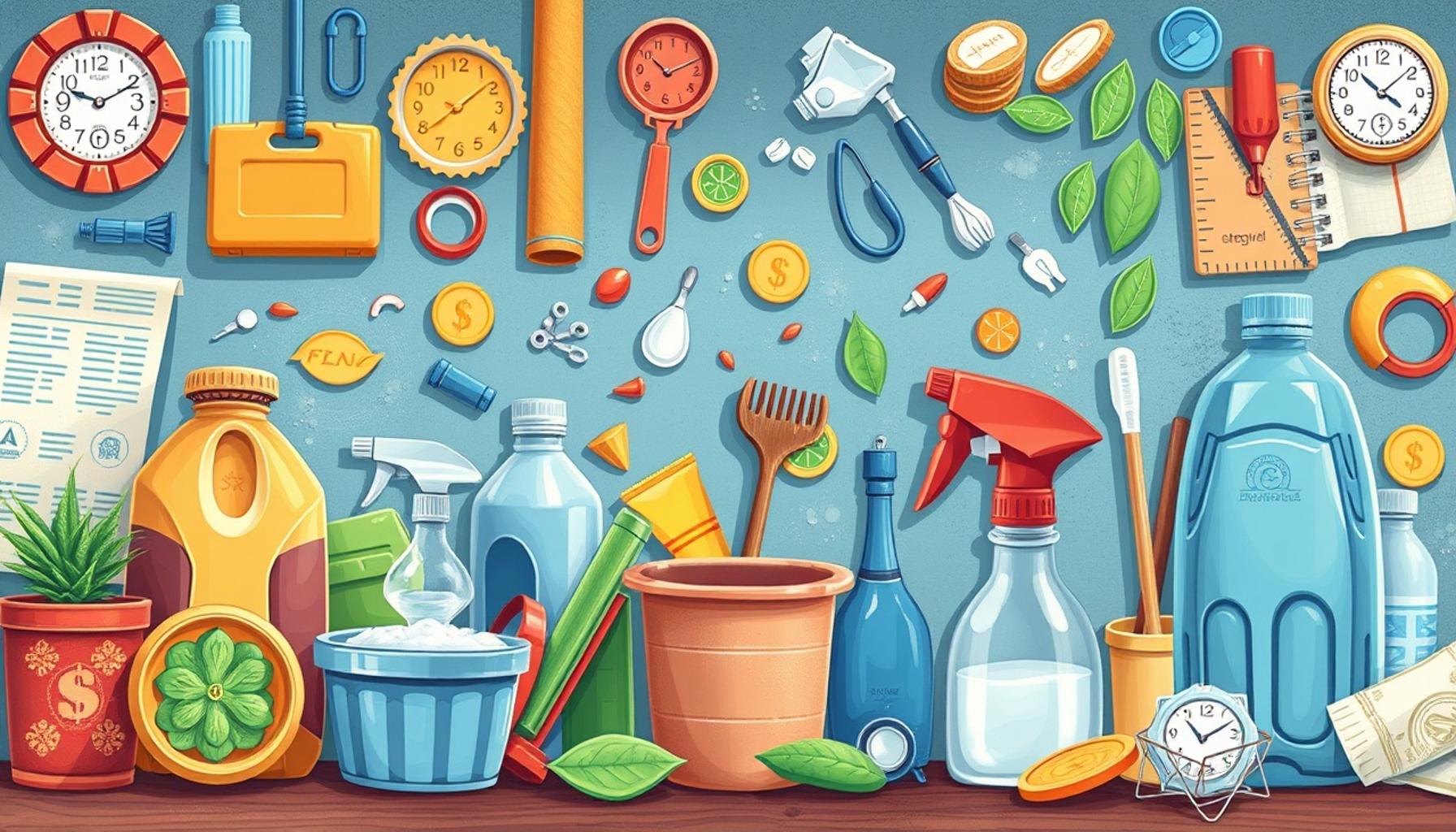 Creative Reuse: Transforming Household Items into Eco-Friendly Cleaning Tools