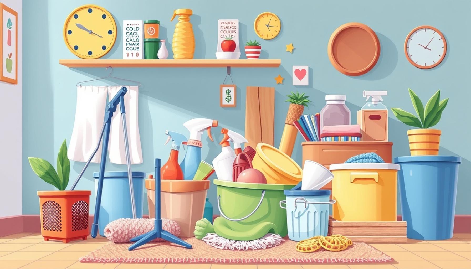 Organization and Cleaning: How to Reduce Waste in Your Household Cleaning Routine
