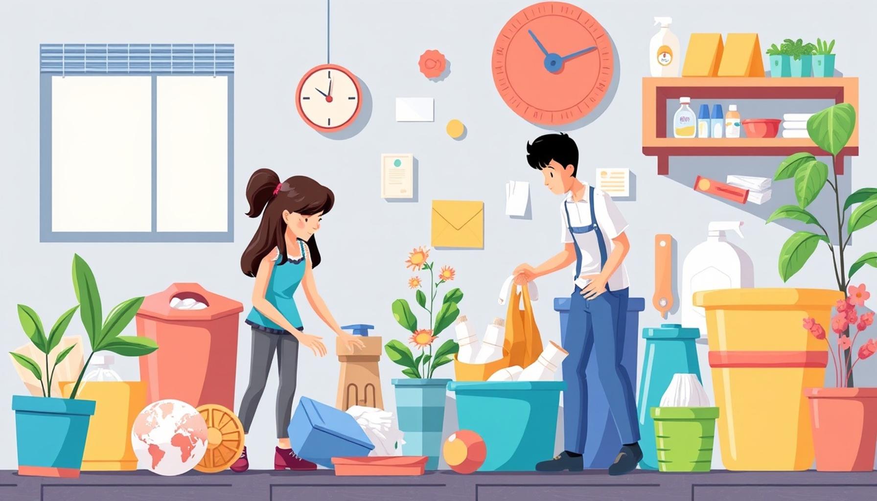 The Art of Delegating: How to Involve the Family in Organizing Cleaning Tasks