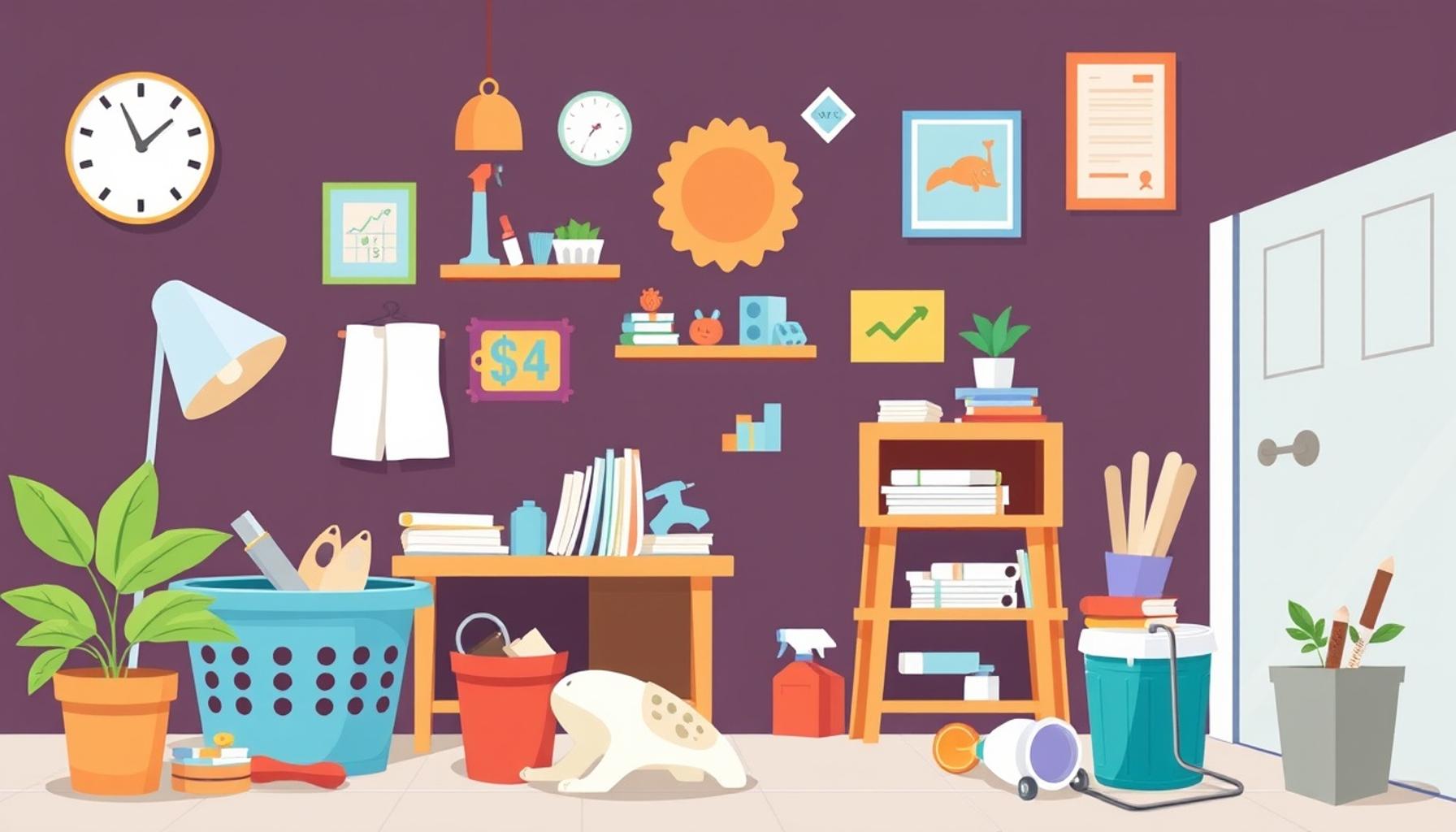 Cleaning Checklist: Organizing Tasks as a Tool to Keep the House Always in Order