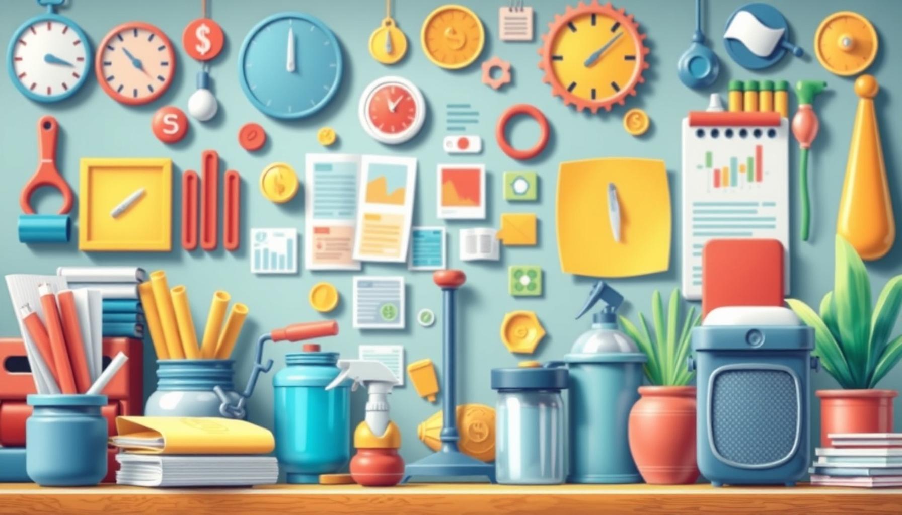 Dividing and Conquering: Task Organization Strategies for Efficient House Cleaning