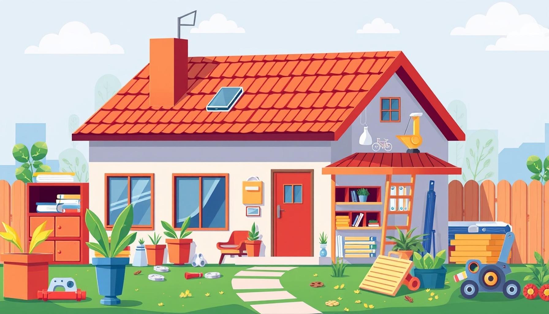 The Relationship Between House Organization and Accident Prevention During Maintenance