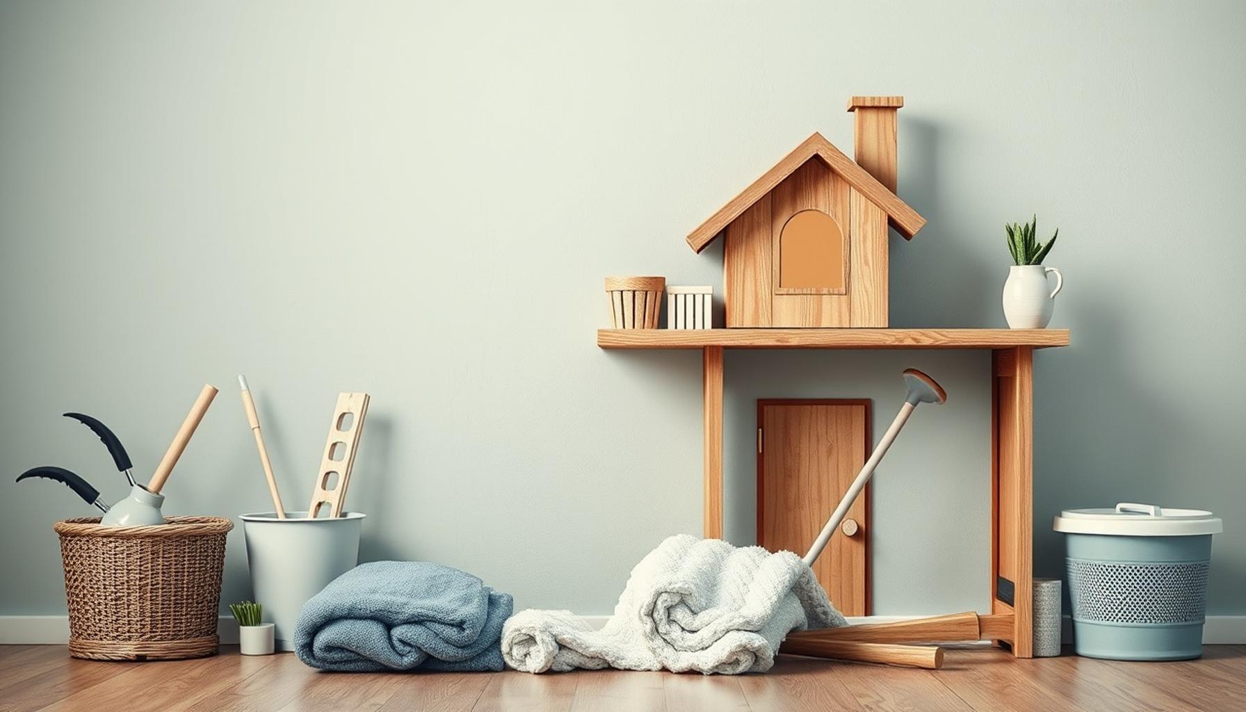 Cleaning supplies?>
